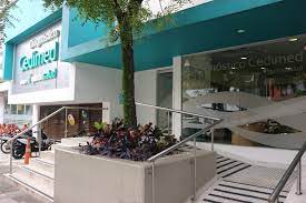 Fachada del edificio de Diagnóstico CediMed en Medellín, centro de diagnóstico médico con múltiples sedes en la ciudad